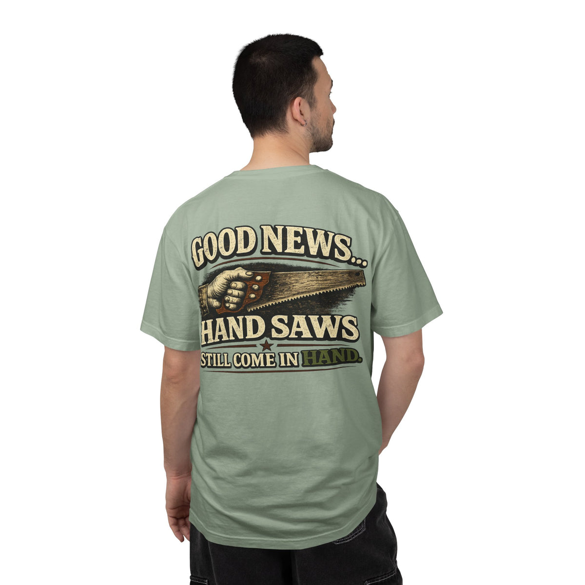 Funny Joke Shirt – Saw | Complicated Creature™ Garment-Dyed Tee