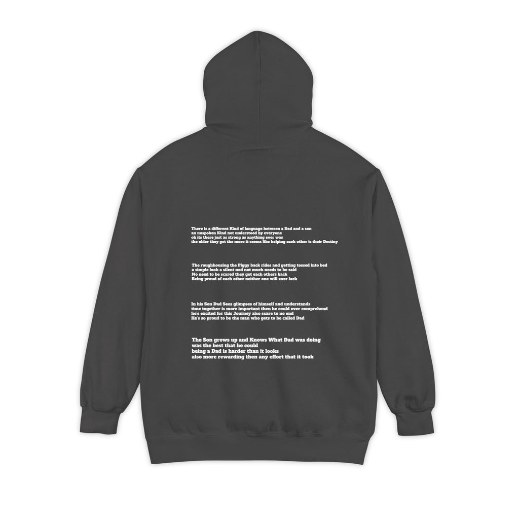 Dad and Son hoodie poem