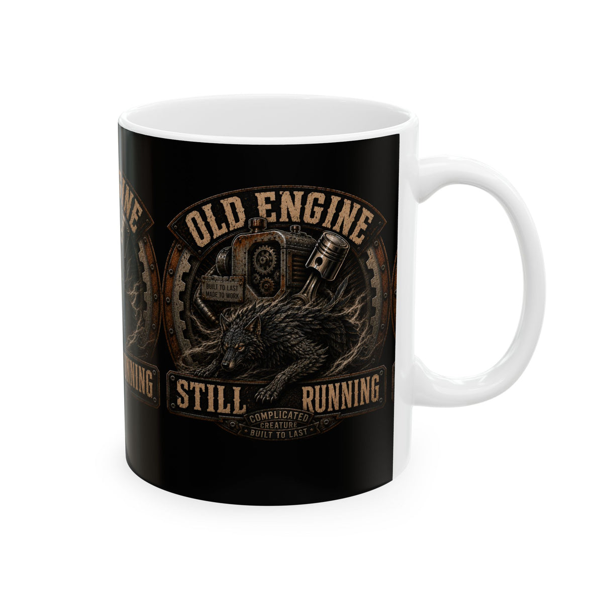 Coffee classic old engine still running