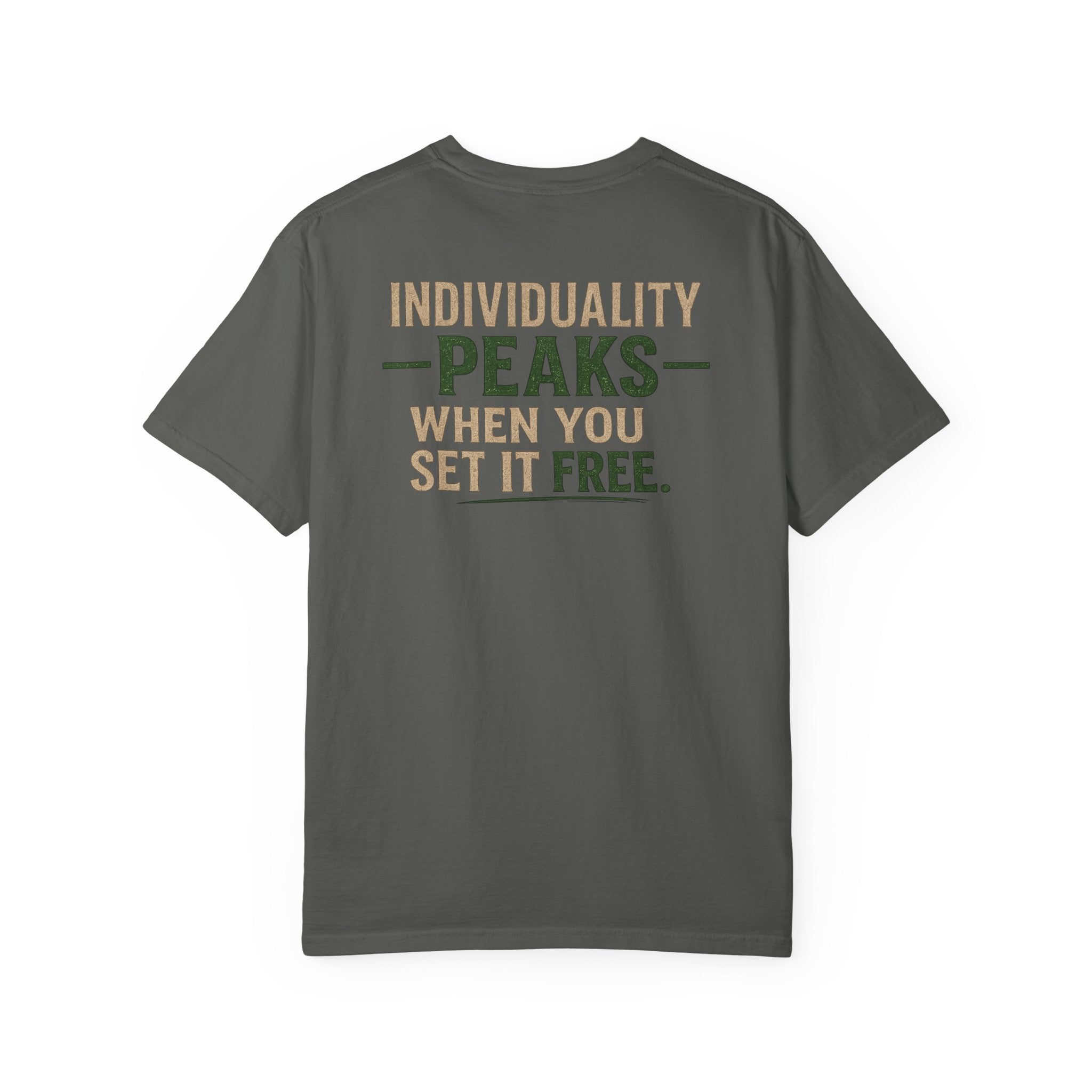 Individuality peaks when you set it free