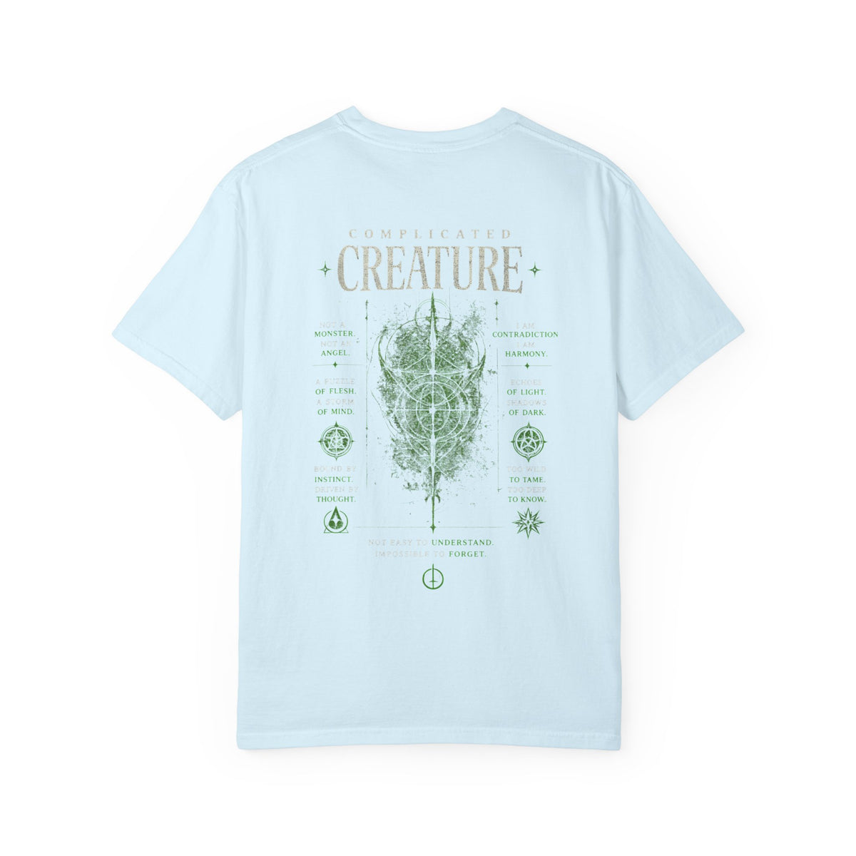 It's Complicated Creature™ | Garment-Dyed Graphic Tee | Comfort Colors 1717