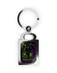 Complicated creature, Rectangle Photo Keyring
