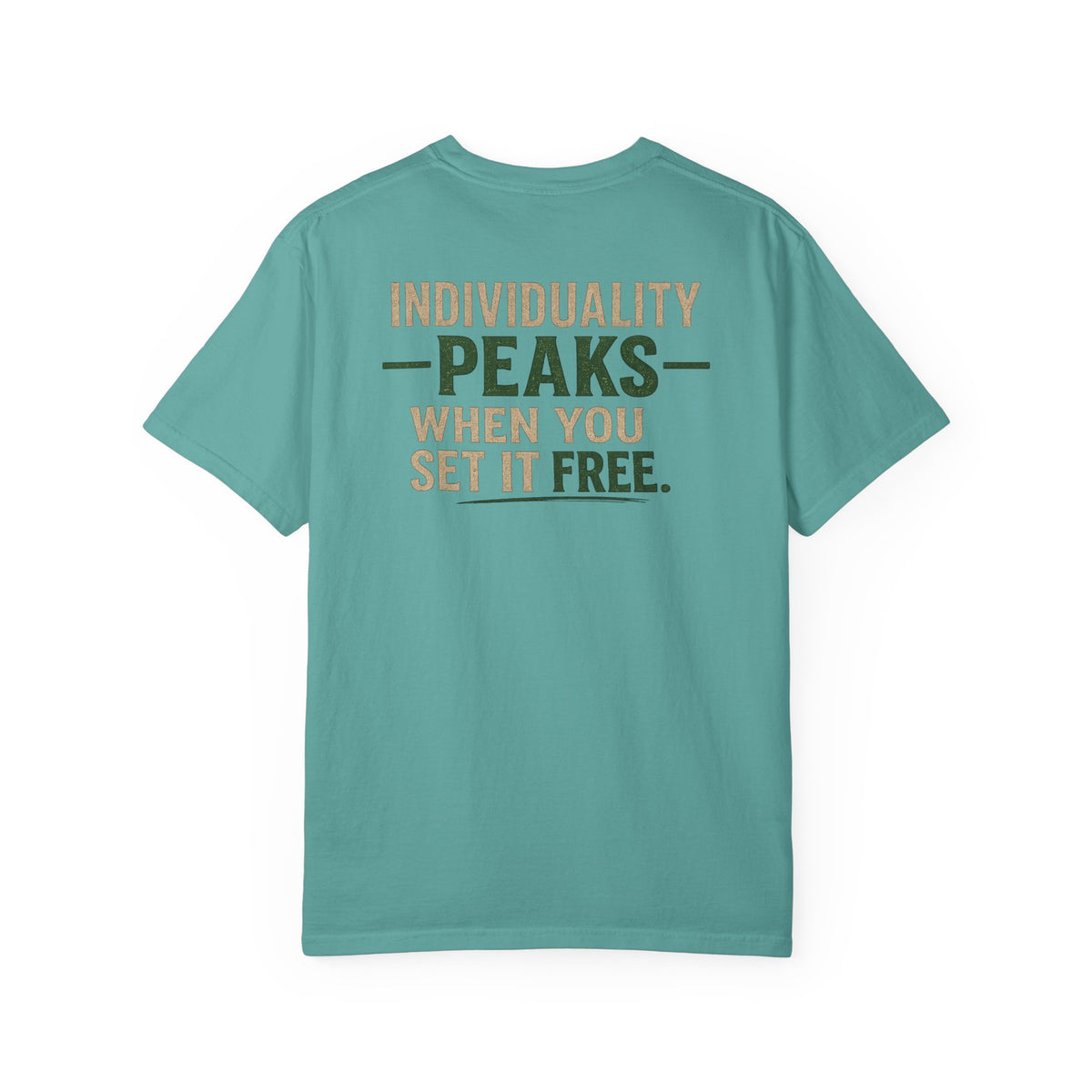Individuality peaks when you set it free