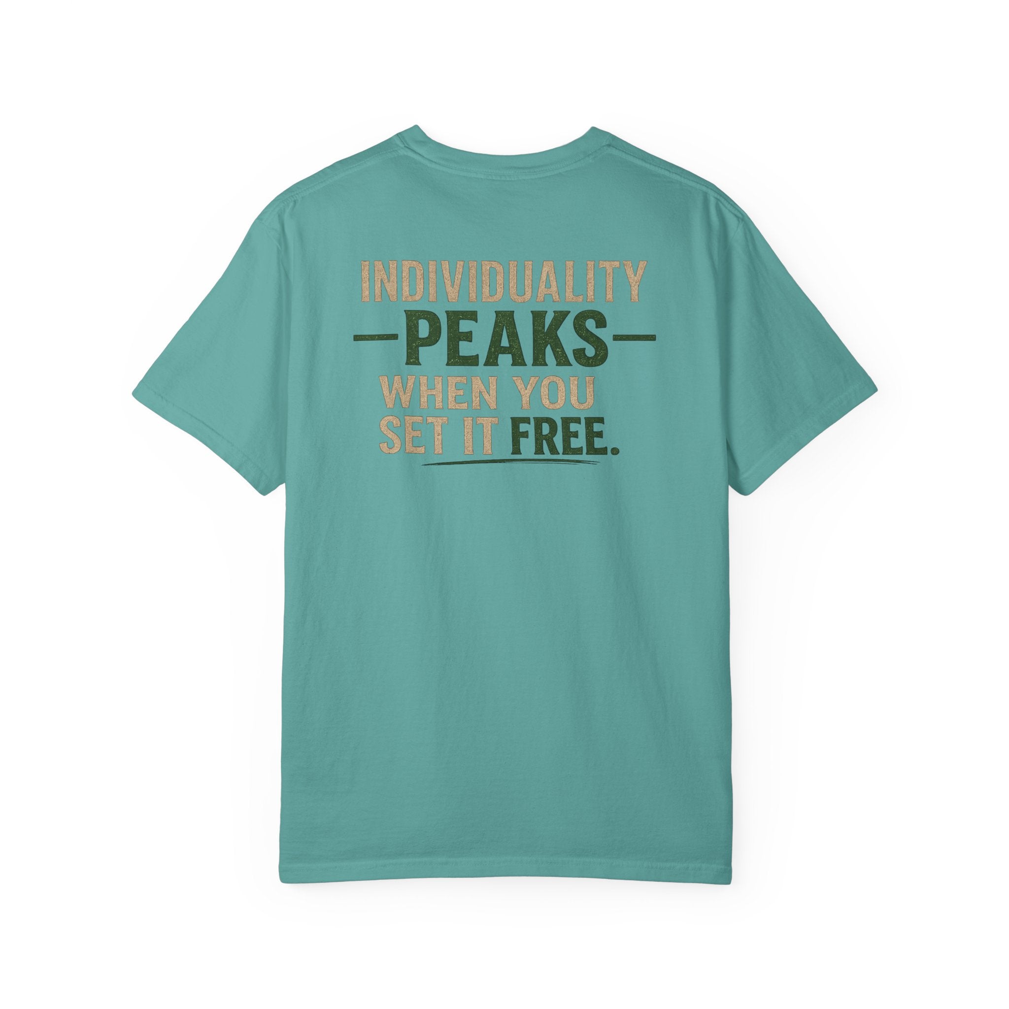 Individuality peaks when you set it free