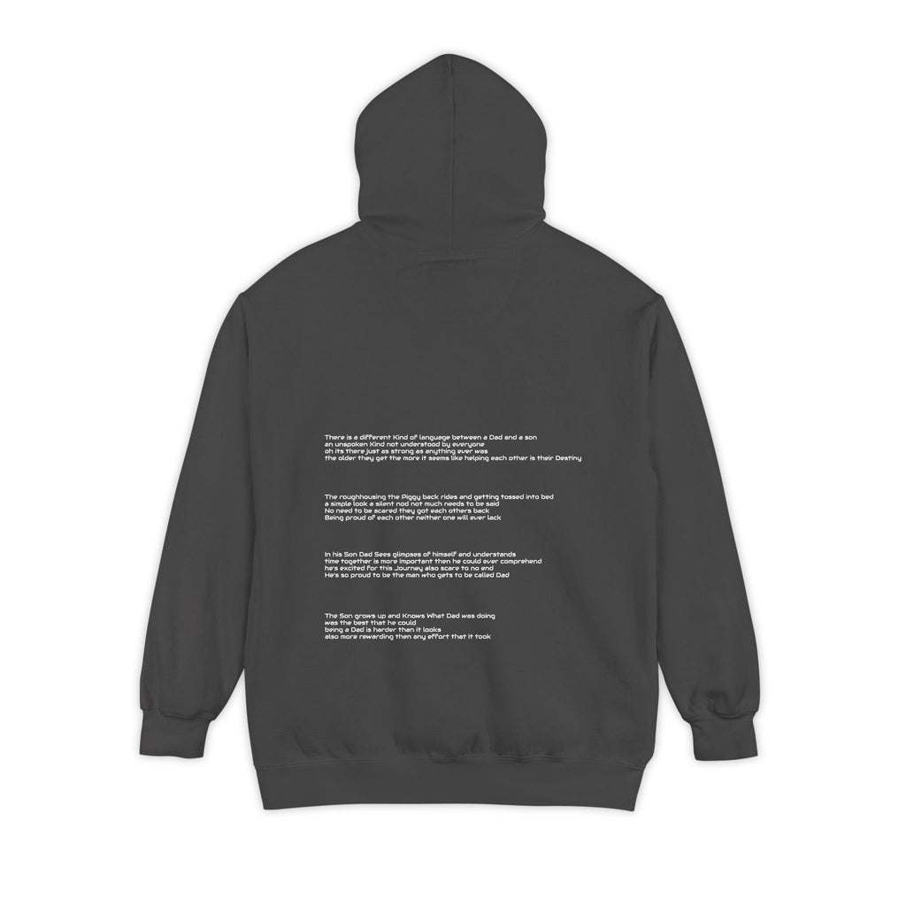 Dad and Son hoodie poem
