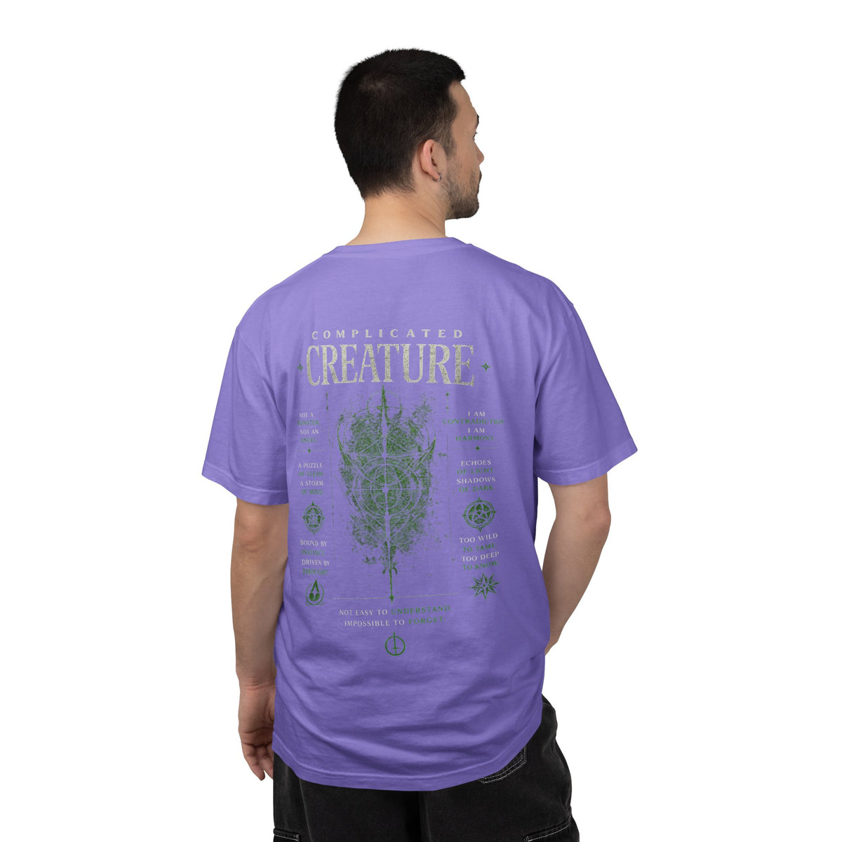 It's Complicated Creature™ | Garment-Dyed Graphic Tee | Comfort Colors 1717