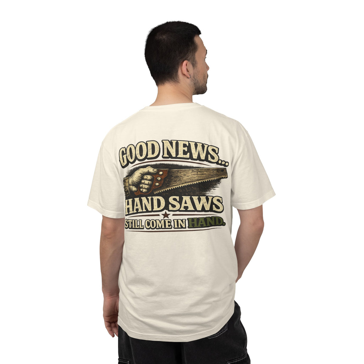 Funny Joke Shirt – Saw | Complicated Creature™ Garment-Dyed Tee