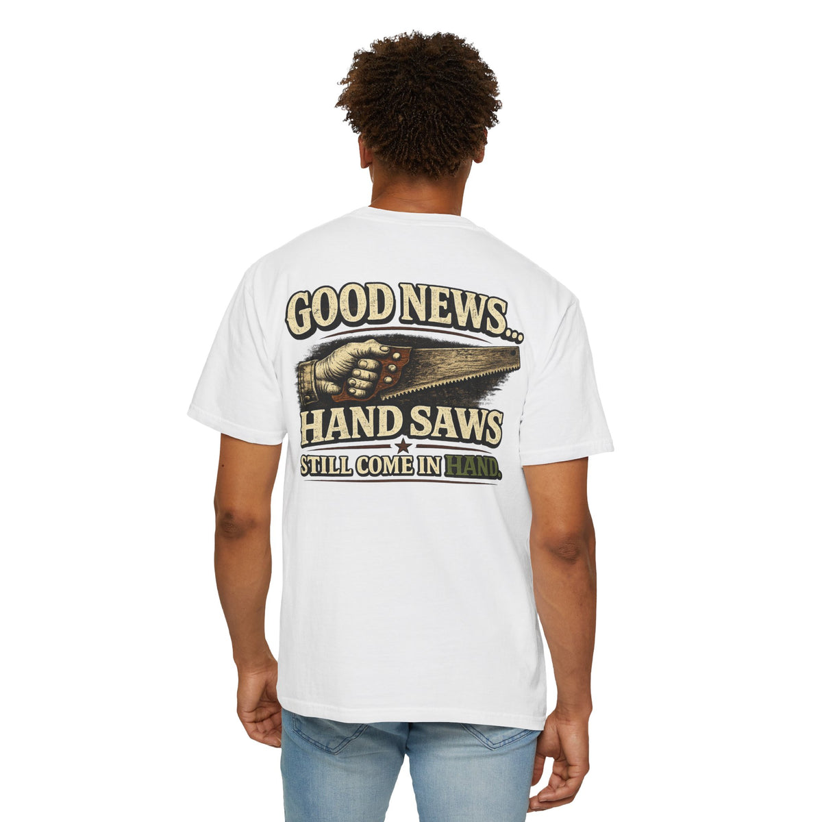 Funny Joke Shirt – Saw | Complicated Creature™ Garment-Dyed Tee
