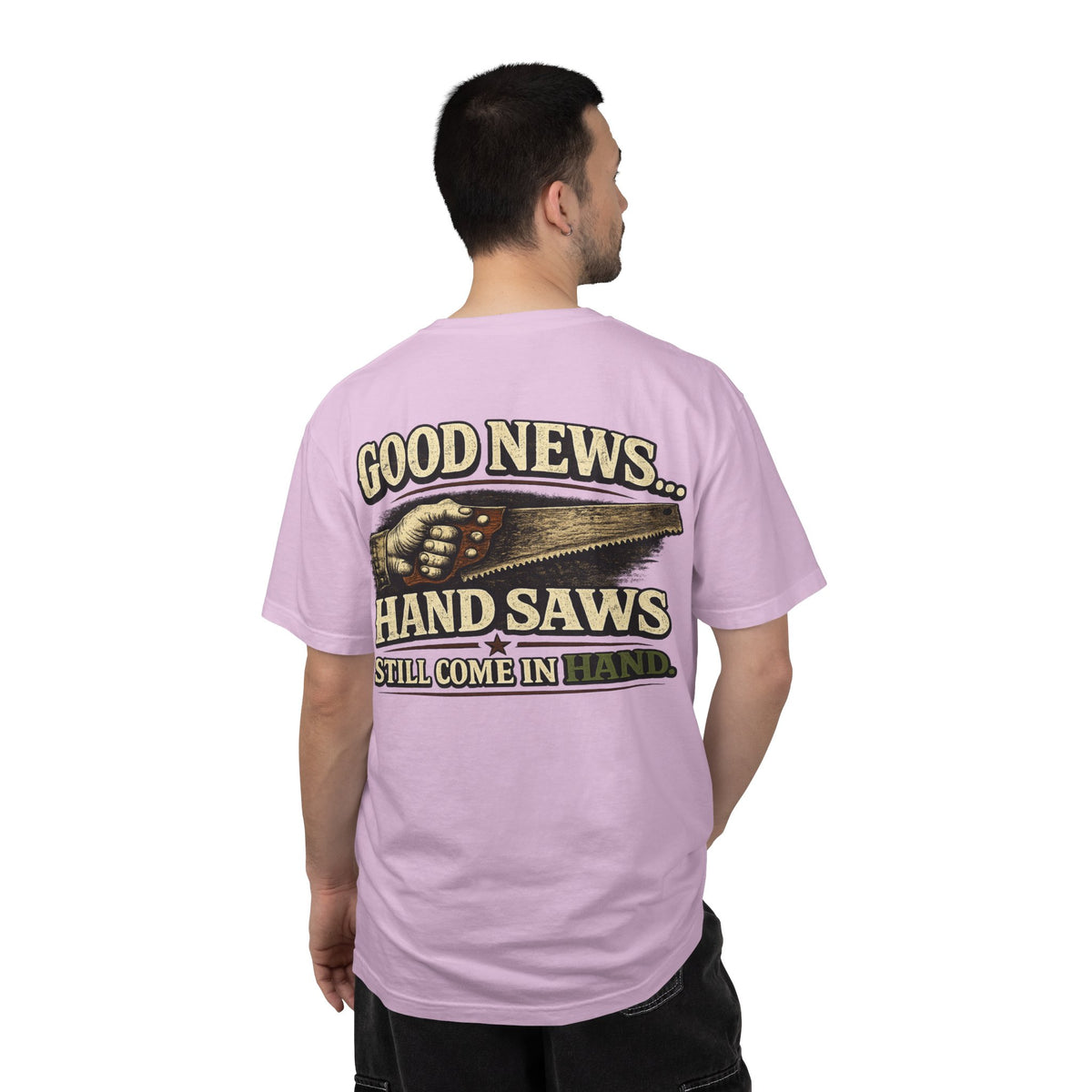 Funny Joke Shirt – Saw | Complicated Creature™ Garment-Dyed Tee