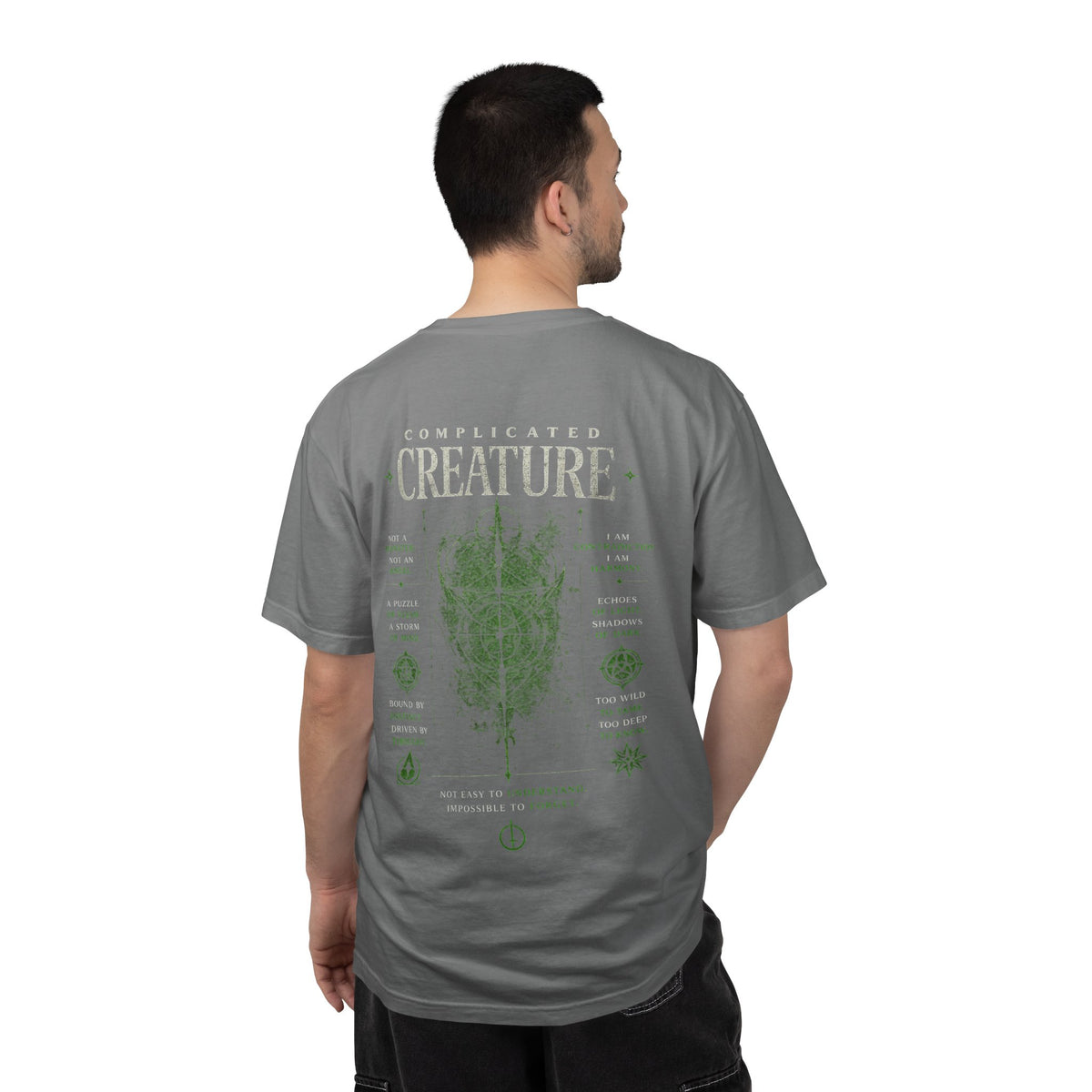 It's Complicated Creature™ | Garment-Dyed Graphic Tee | Comfort Colors 1717
