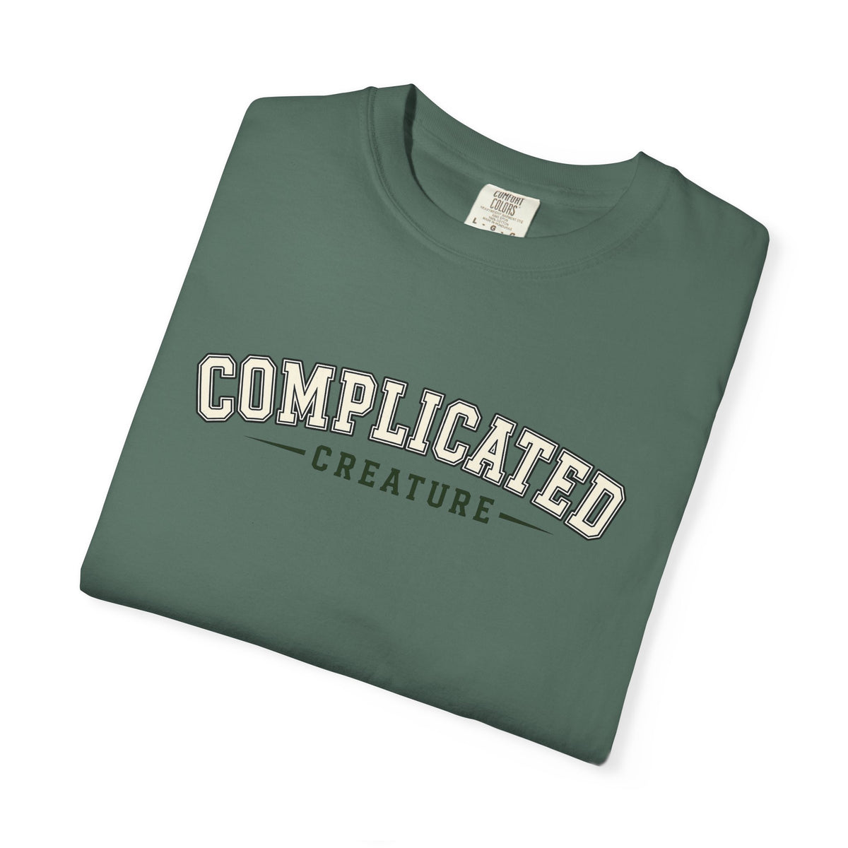 It's Complicated Creature™ | Garment-Dyed Graphic Tee | Comfort Colors 1717