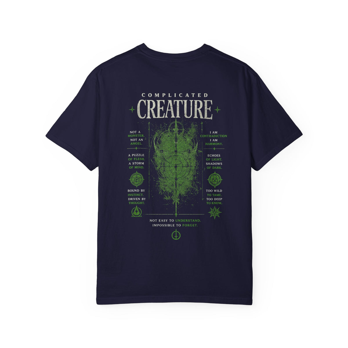 It's Complicated Creature™ | Garment-Dyed Graphic Tee | Comfort Colors 1717