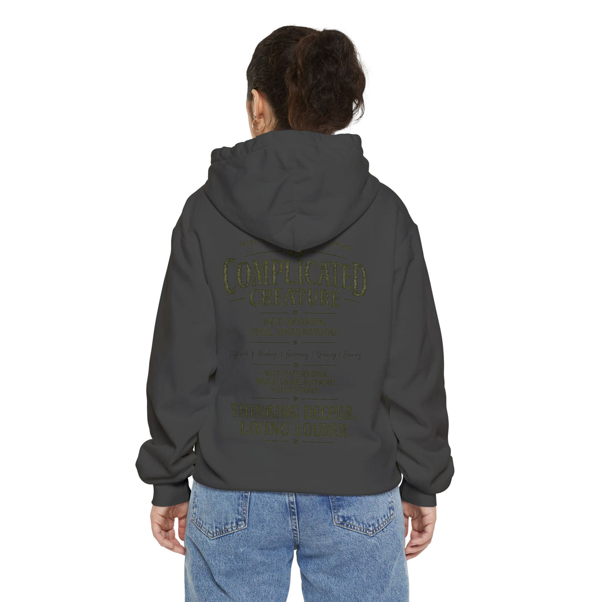 Unspoken language hoodie