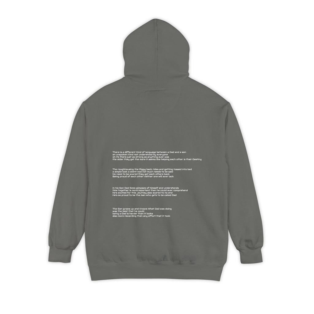 Dad and Son hoodie poem