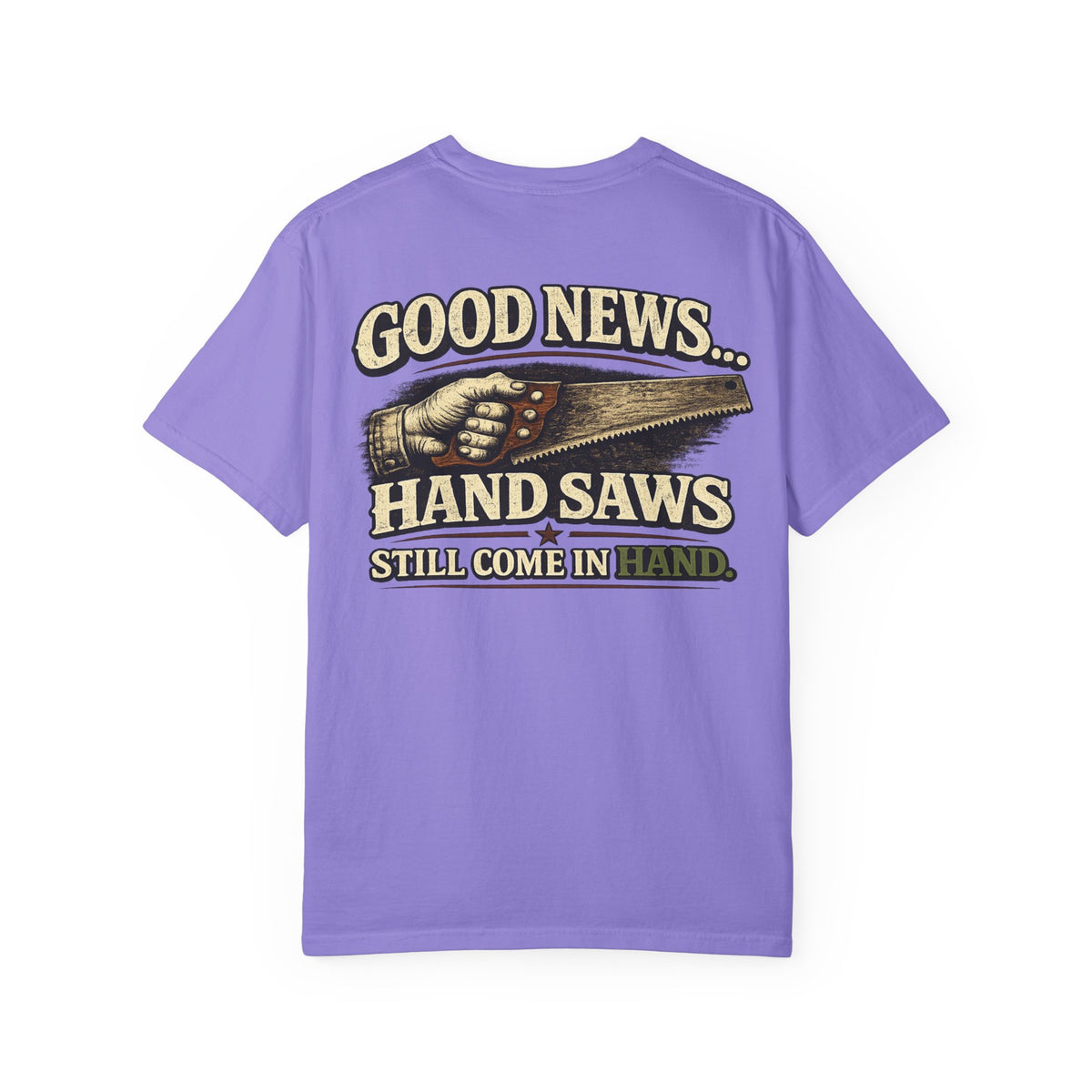 Funny Joke Shirt – Saw | Complicated Creature™ Garment-Dyed Tee
