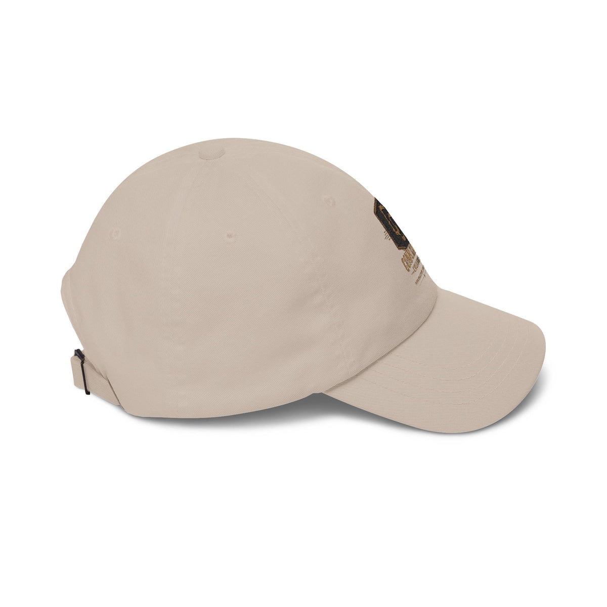 Complicated creature badge hat
