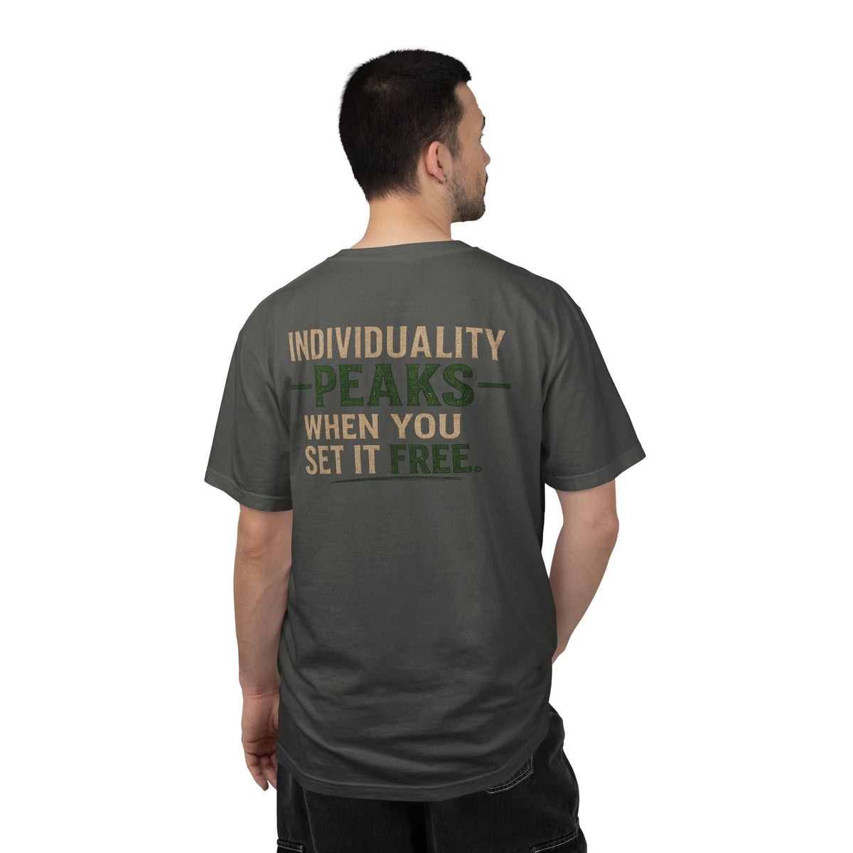 Individuality peaks when you set it free