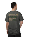 Individuality peaks when you set it free