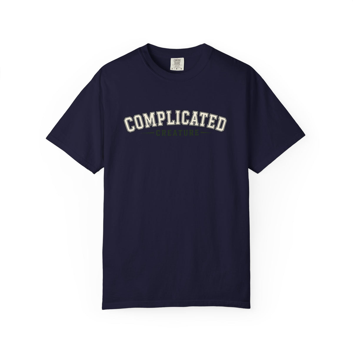 It's Complicated Creature™ | Garment-Dyed Graphic Tee | Comfort Colors 1717