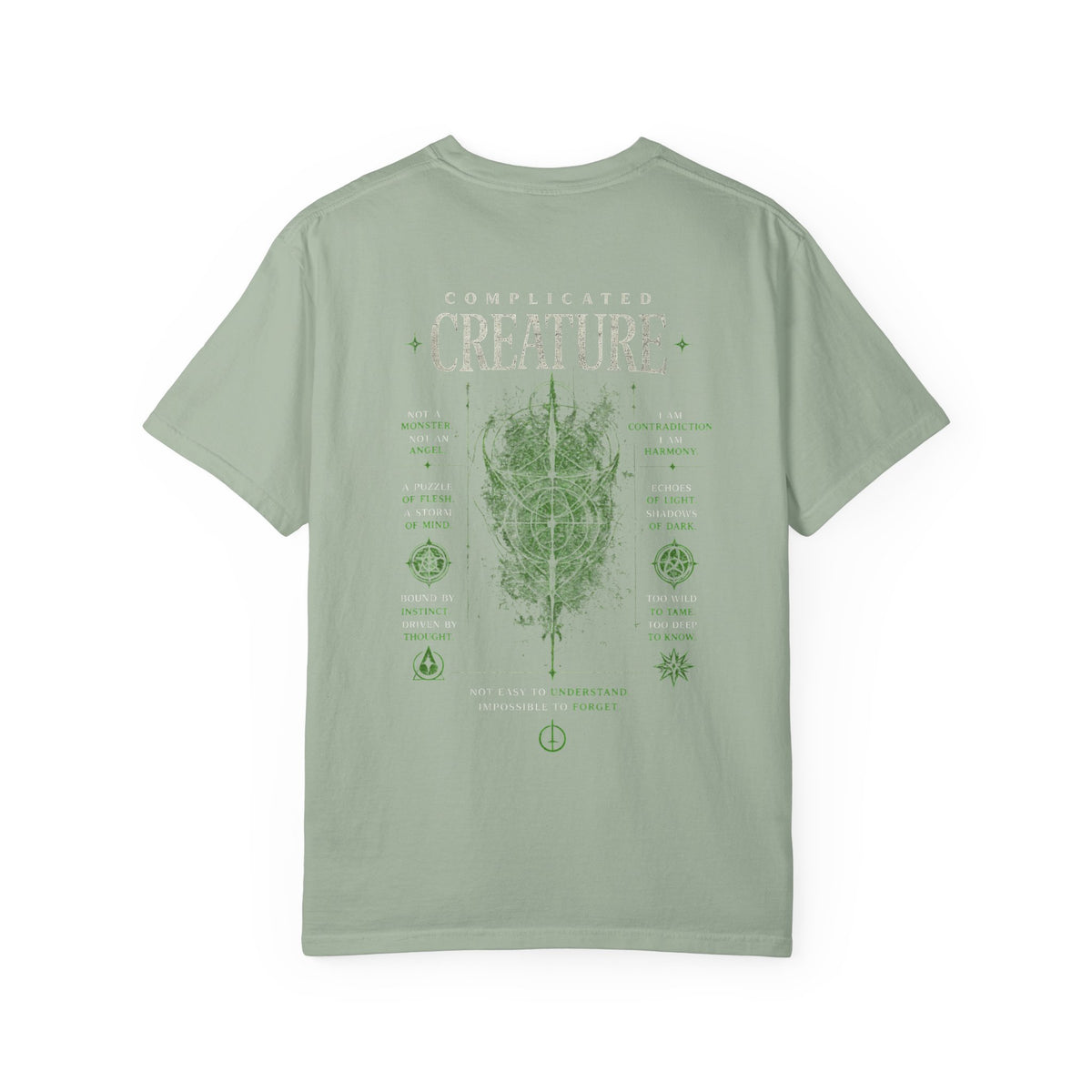 It's Complicated Creature™ | Garment-Dyed Graphic Tee | Comfort Colors 1717