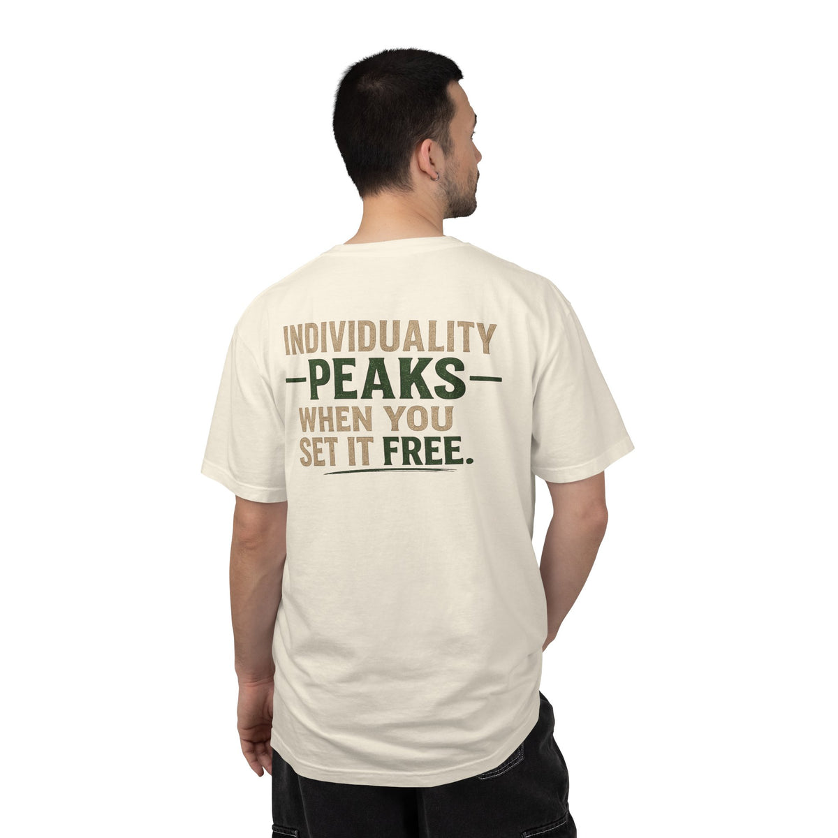 Individuality peaks when you set it free