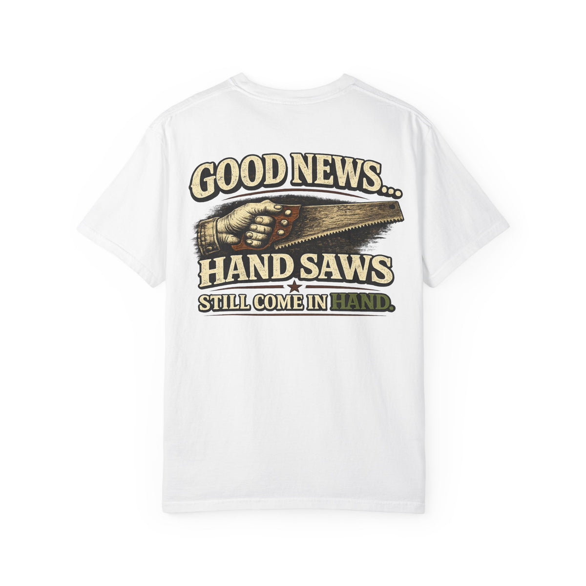 Funny Joke Shirt – Saw | Complicated Creature™ Garment-Dyed Tee