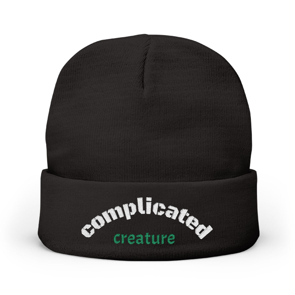 Knit Beanie (Embroidery)